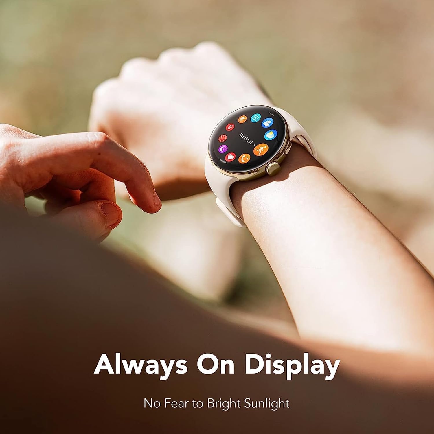 Touchscreen AMOLED Always-on Display Screen Size 1.3 Touchscreen AMOLED Always-on Display Screen Size 1.3